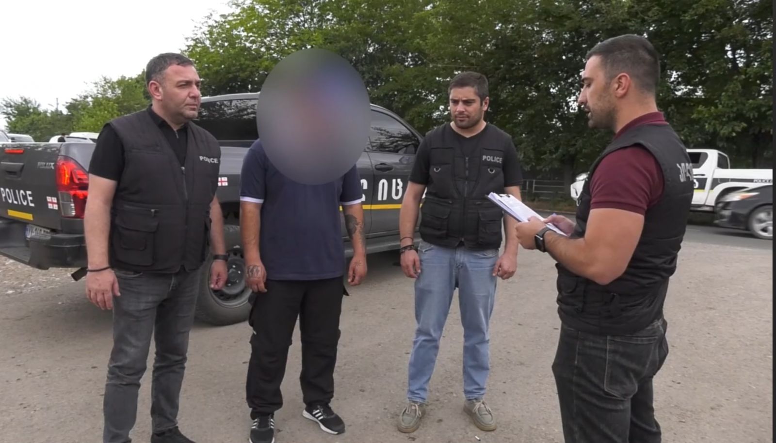 Marneulidə atasını öldürən şəxs saxlanıldı - VİDEO